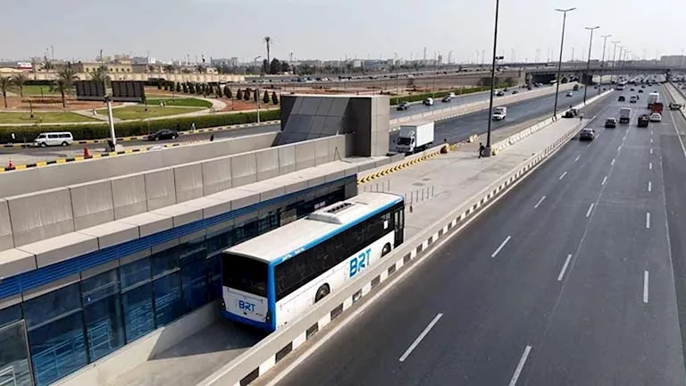 تشغيل المرحلة الثانية من الأتوبيس الترددي BRT